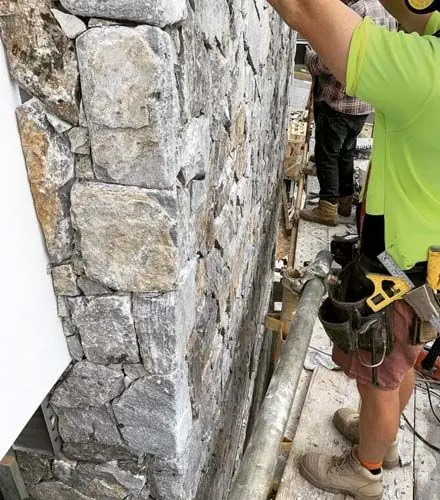 All Stone & Pave stonemasons at work by All Stone & Pave