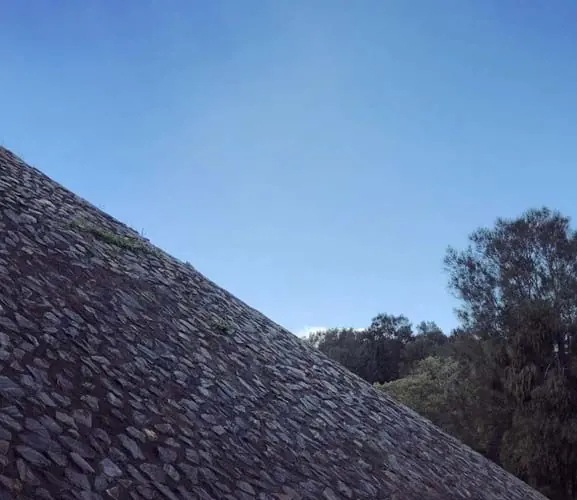 Hand-placed rock pitching by All Stone & Pave